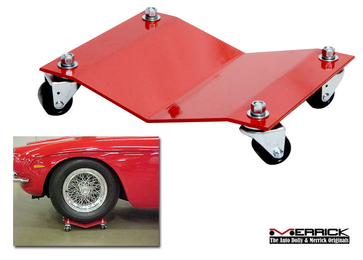 Auto wheel dolly 12 inch wheel platform, set of two