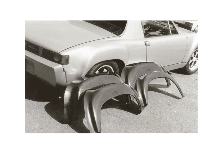 GT FIBERGLASS FLARE KIT - SET OF FOUR