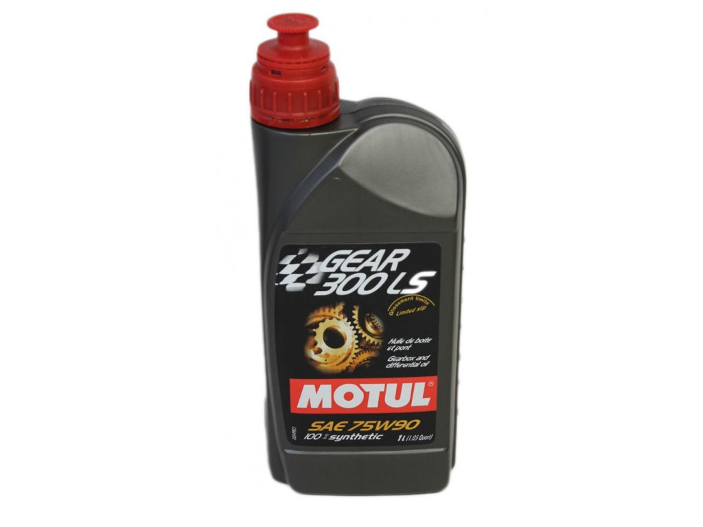 Motul GEAR300 LS 75W90 Gear Lube, 1 Liter for Porsches with Limited Slip Differentials (930, etc)