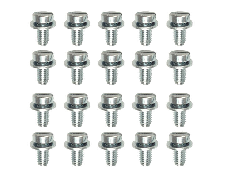 CHEESE HEAD SHEET METAL SCREW, SET OF 20, 6x12 914 engine tin shroud 914