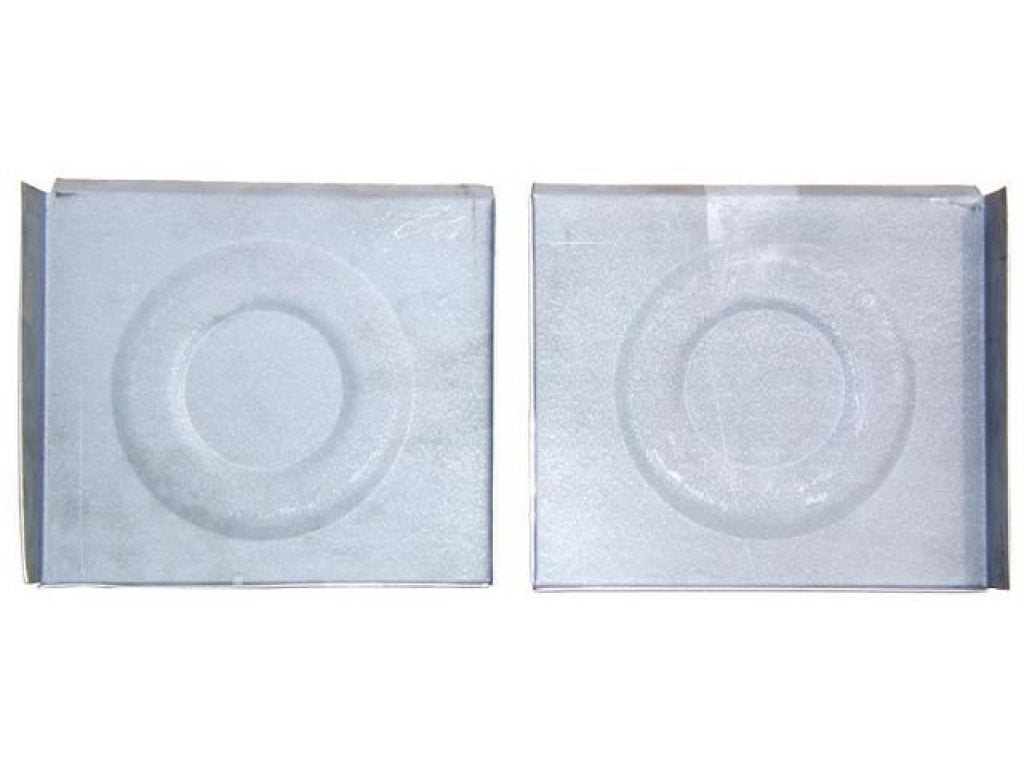 2-Piece Battery Box Rear Wall Repair Set for 356 Pre-A Replaces 64450103600