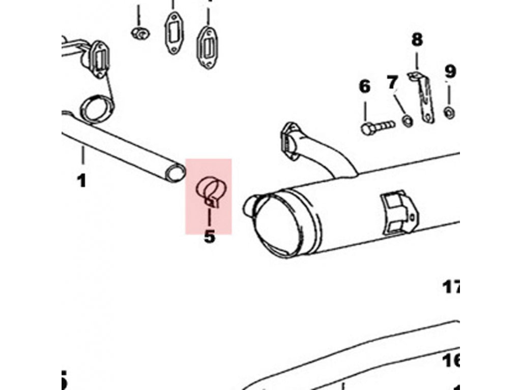 42mm Clamp For Exhaust To Muffler