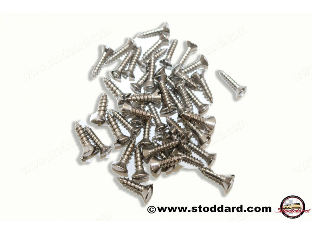 Stainless Steel Screw Kit for Threshold Trim for 356 Pre-A Replaces 64455100400