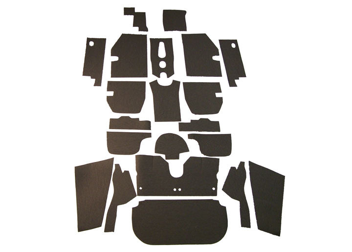 356B T5 Interior body insulation kit, Coupe