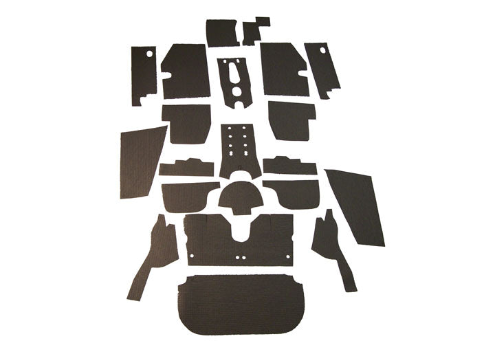 Interior body insulation kit, 356B T6, 356C Coupe.
