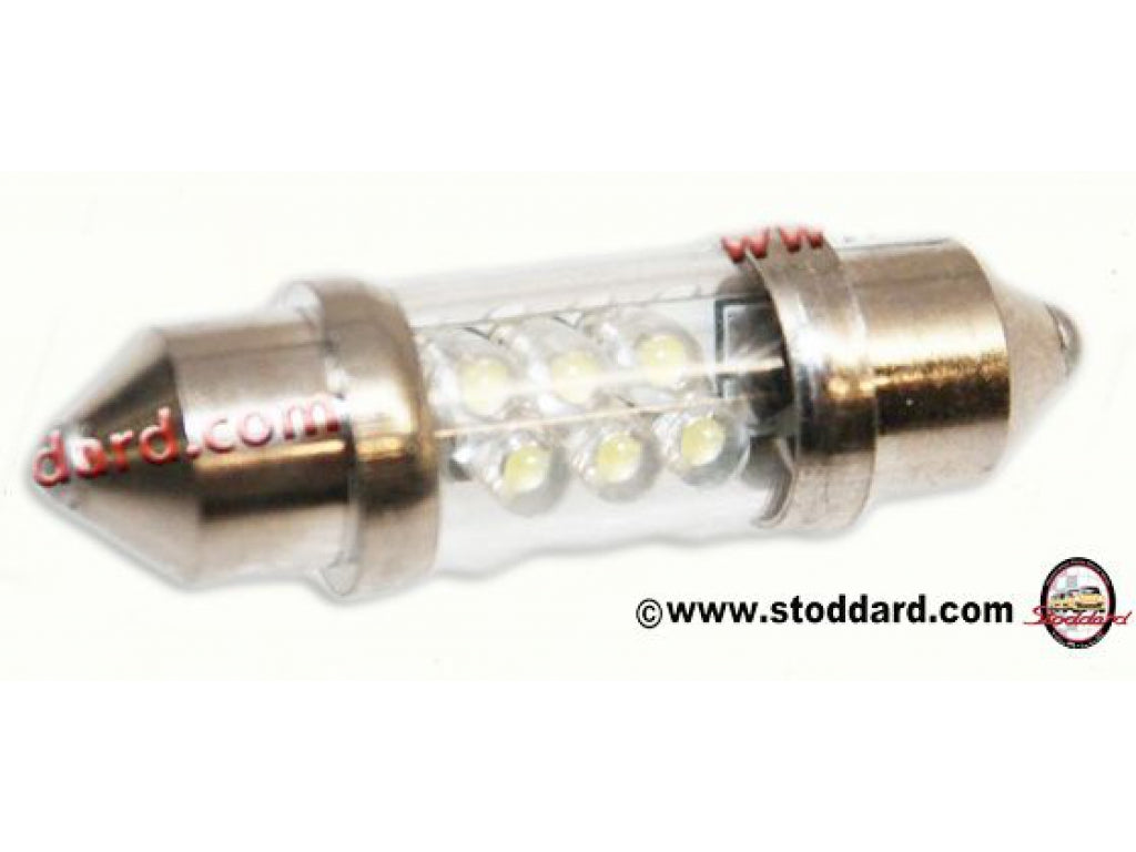 Interior light Festoon 12V LED 36mm long Replaces 64463110295