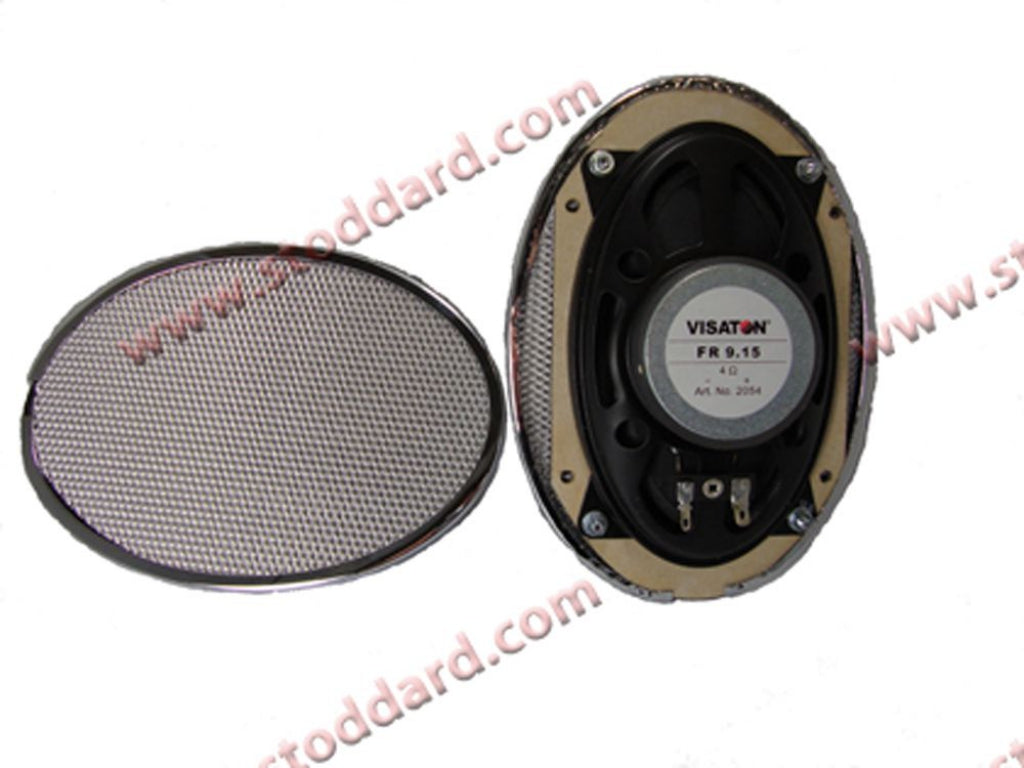 Oval Speaker with Grille