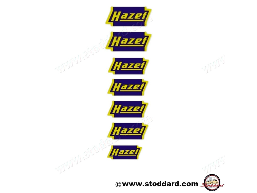Hazet Decal Set For Tools