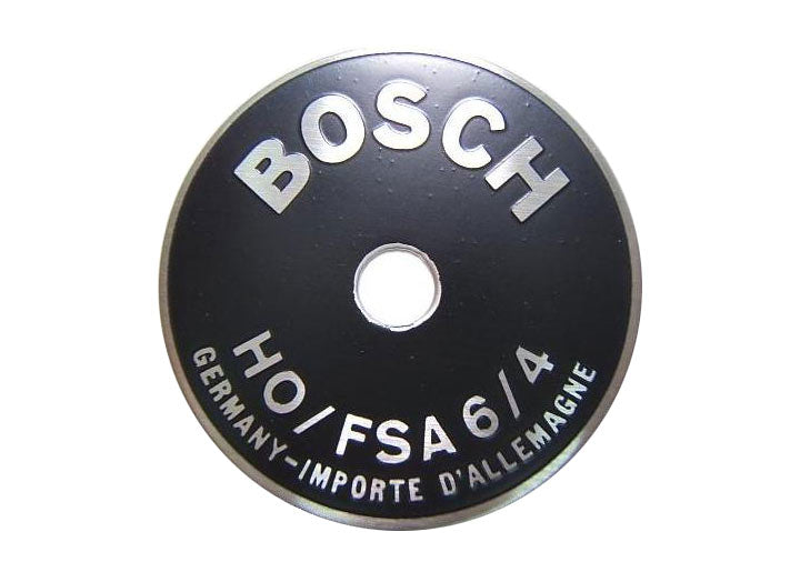Single Horn Data Plate, Left, 356