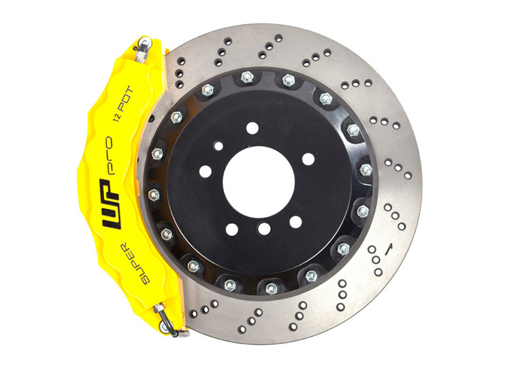 WP Pro Drilled 12 Piston EVO12 Front Big Brake Kit