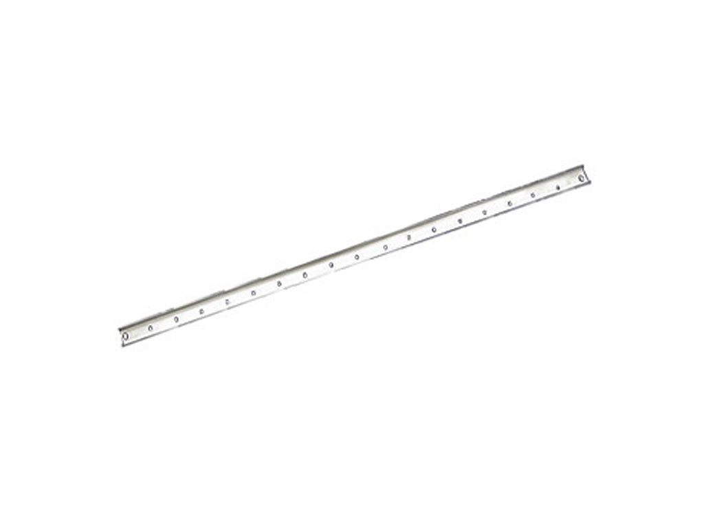 Channel for rubber seal