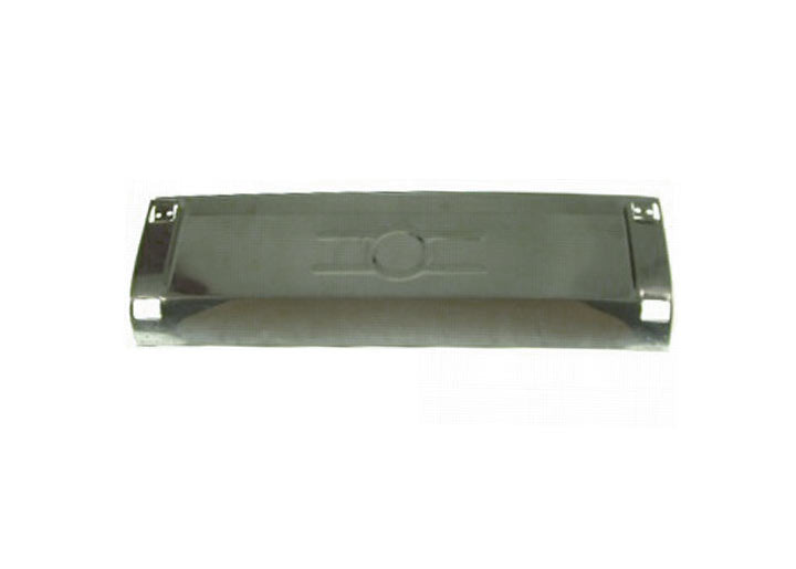 911S Rear license panel, aluminum