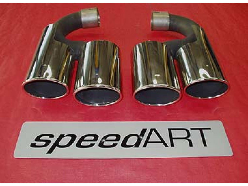 SpeedART Double Oval Tail Pipes