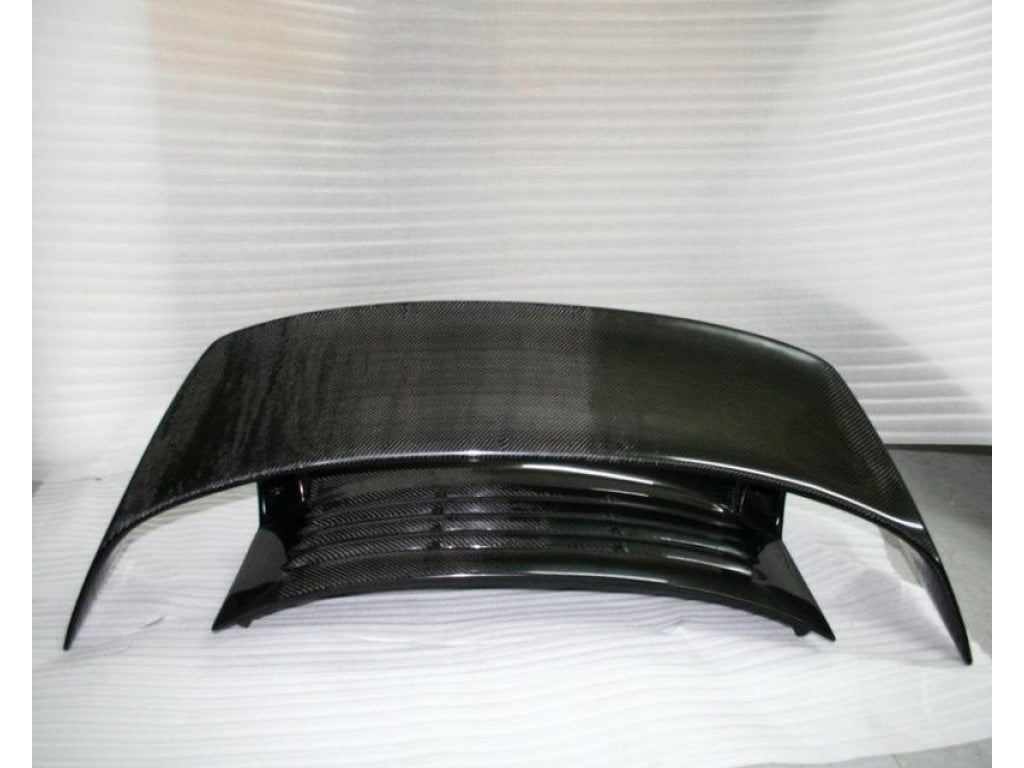 RevoZport Type GT2 Carbon Fiber Rear Wing Includes Carbon Fiber Engine Cover