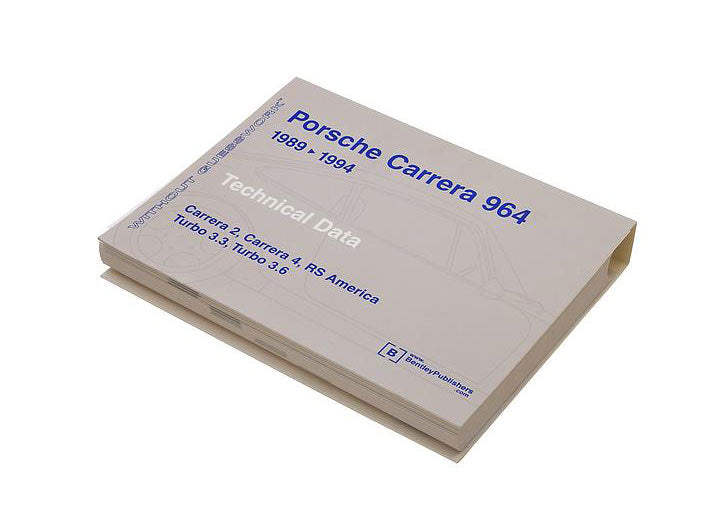 Bentley Repair Manual Porsche Carrera 1989-94