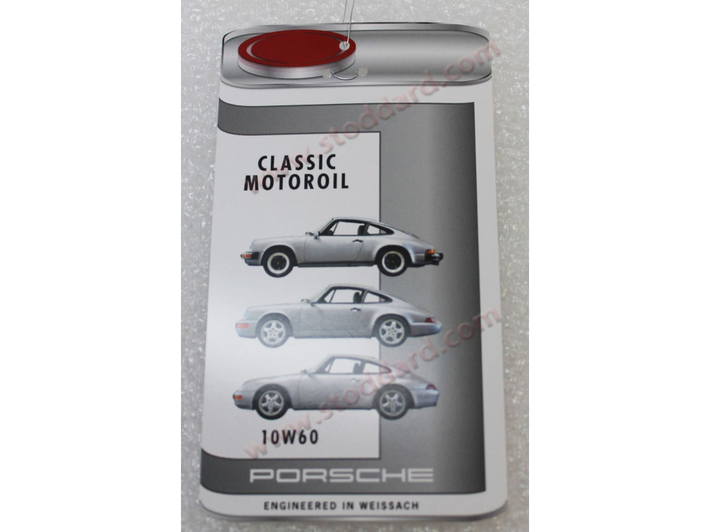 Oil Change Service Label Sticker 10W60