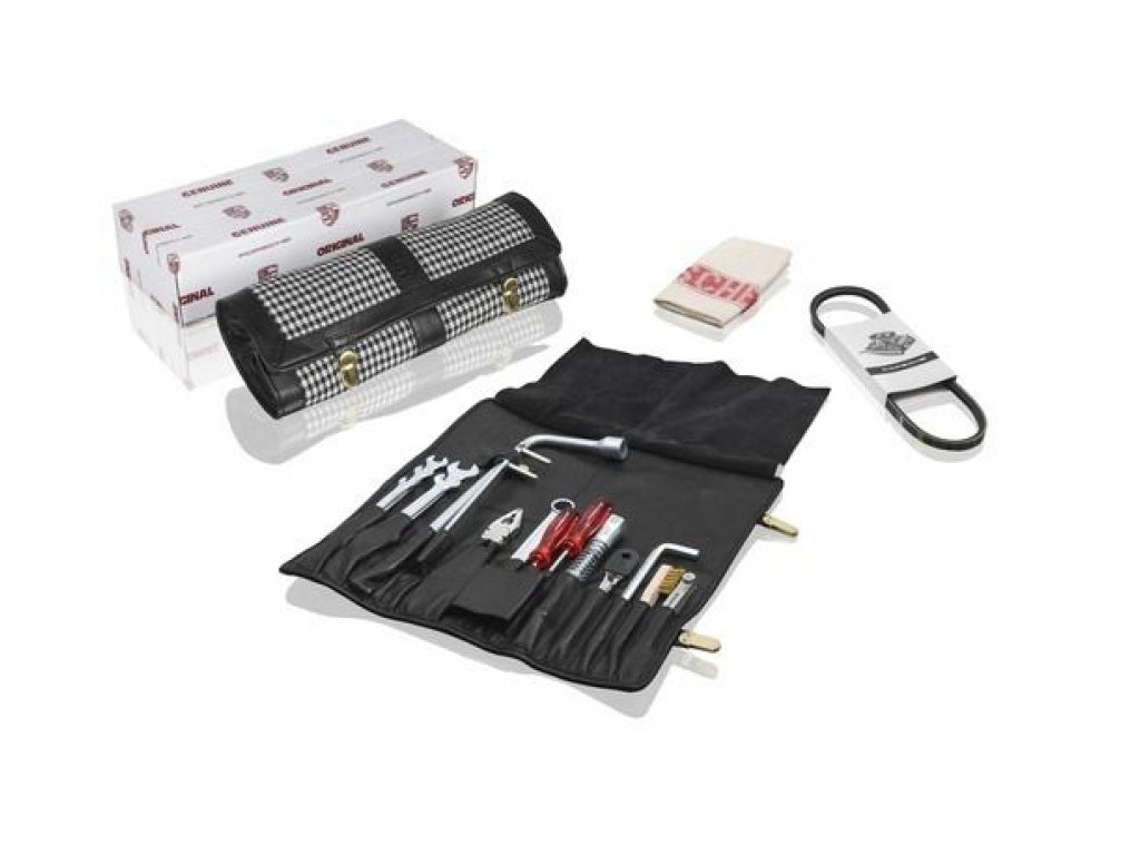 Porsche Classic Tool Kit with Bag for 911 with Pepita Bag PGG90172110