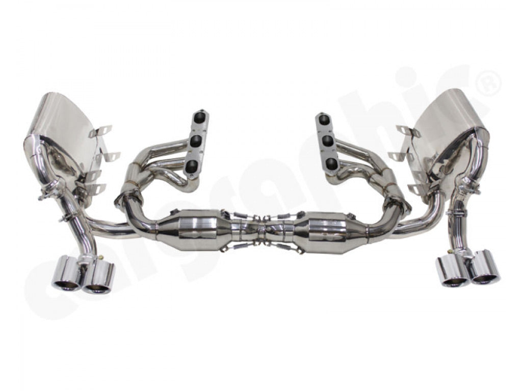 Cargraphic Sport Exhaust System without Integrated Exhaust Flaps