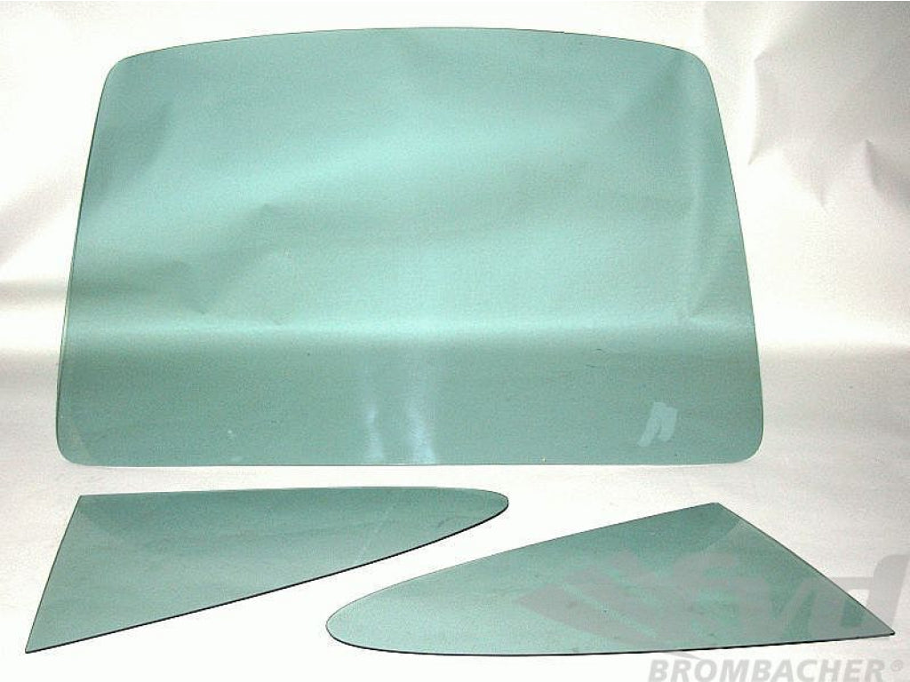 Rear & Quarter Windshields Kit - Green - Makrolon Polycarbonate