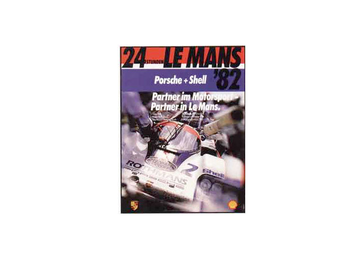 24 Hours Le Mans 1982 - Rothmans Porsche 956 in The Pits/Size