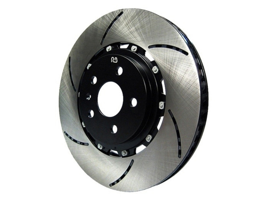 RacingBrake 370x34mm 2-Piece Open Slot Front Rotors