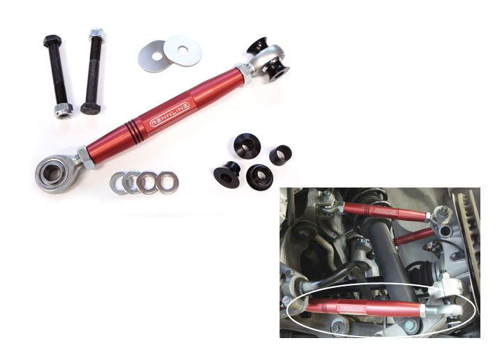 Rennline Rear Toe Control Arm W/Bump Steer Kit and Eccentric Locks