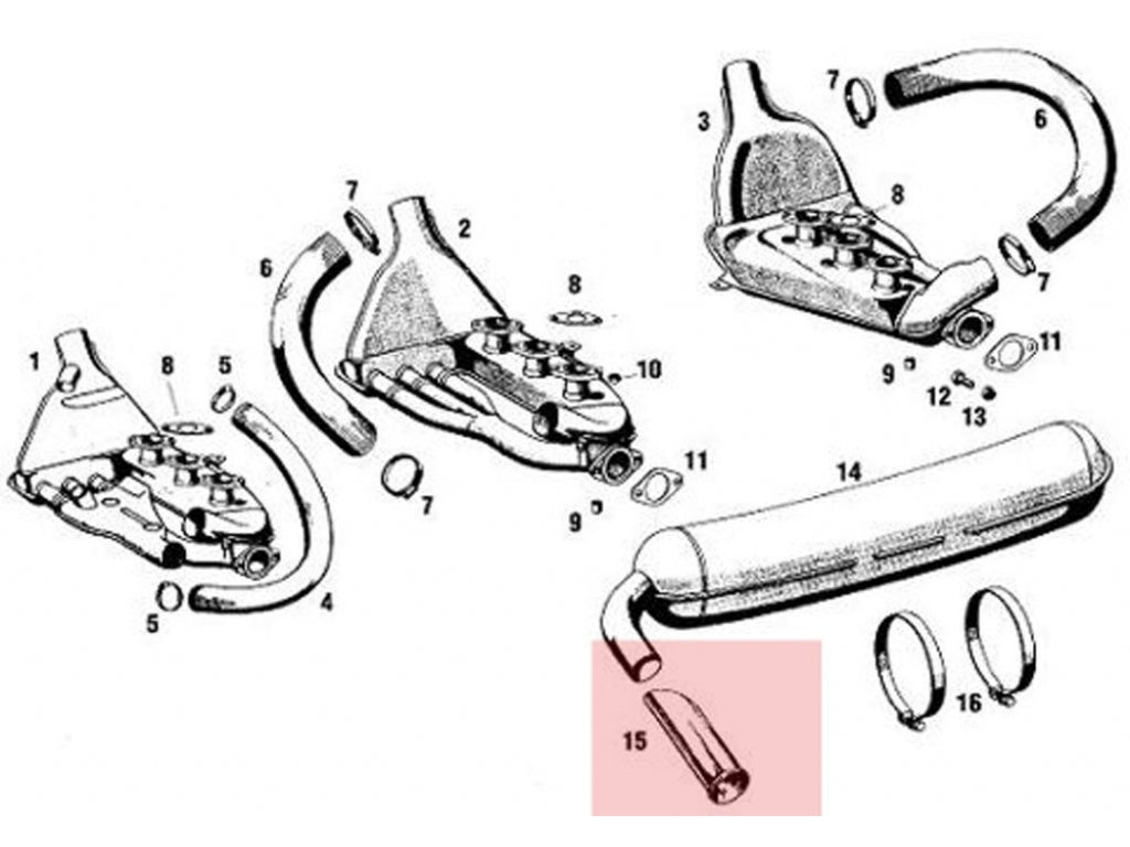 Chrome Exhaust Pipe Tip