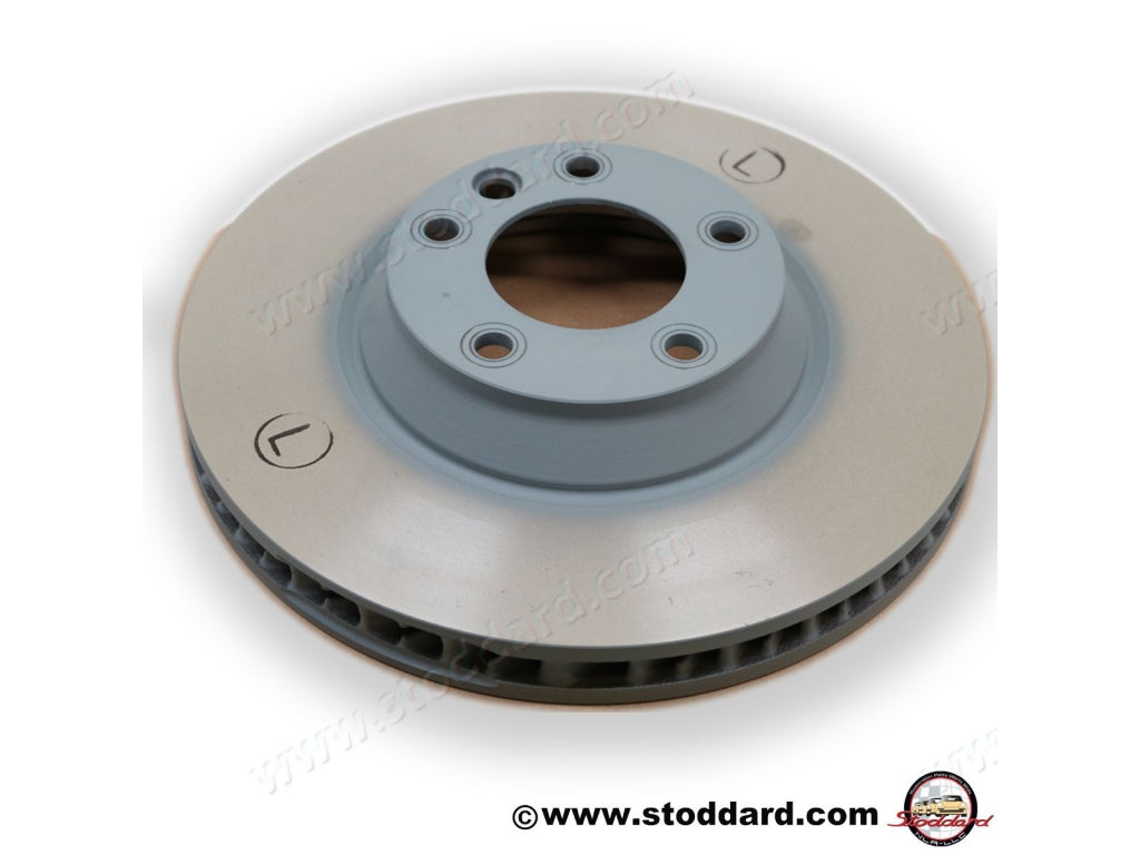 Sebro Brake Disc Rotor, Left front for Cayenne 2003-2014 95535140151