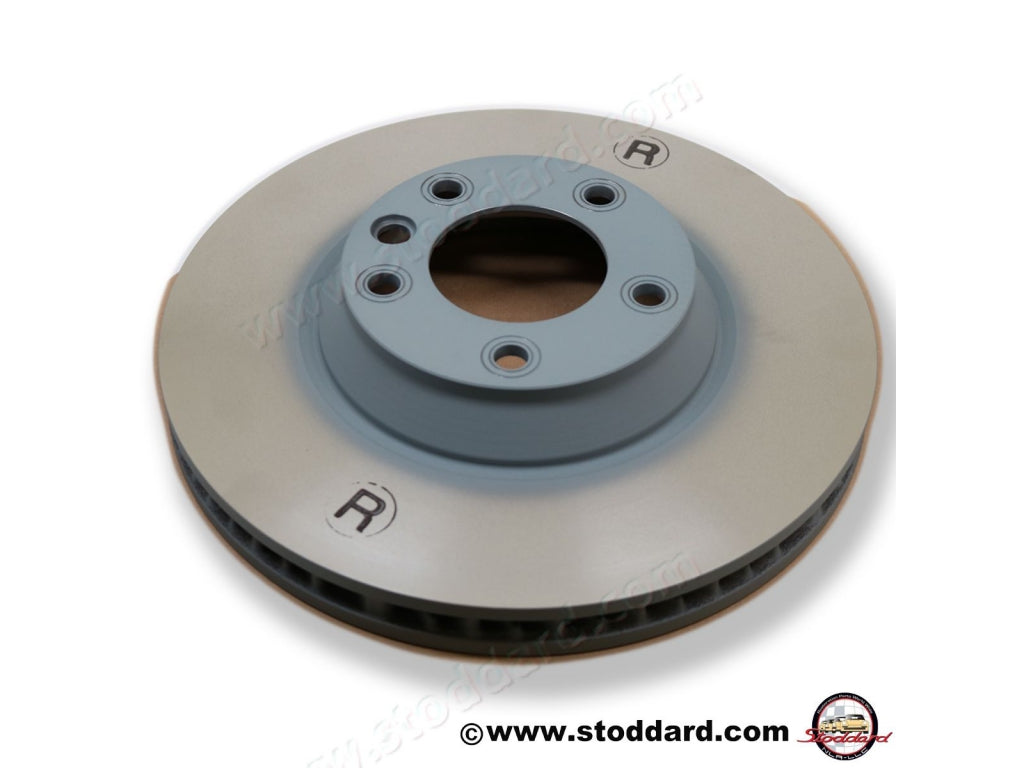 Sebro Brake Disc Rotor, Right front for Cayenne 2003-2014 95535140251
