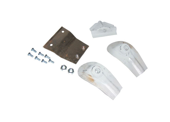 Hardware kit for front floor pan. Fits 1965-1989.
