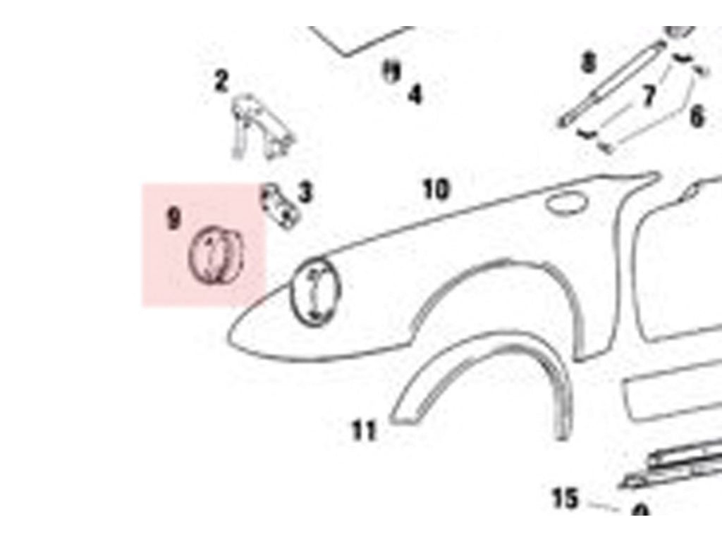 Headlight Bucket, Left