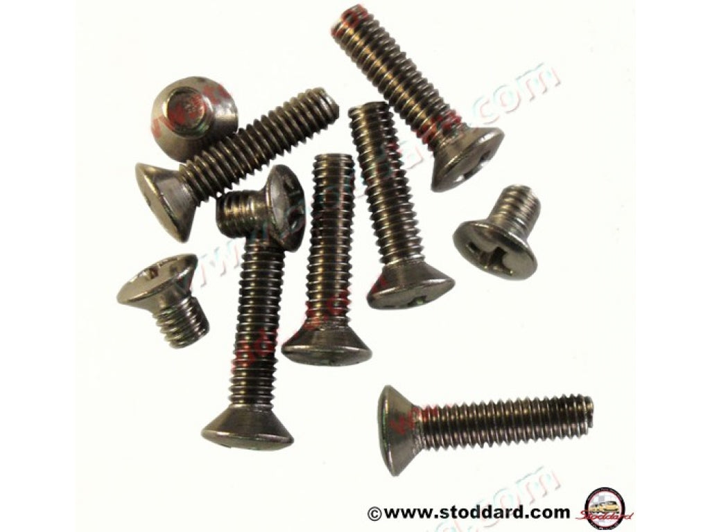 Quarter window latch screw set