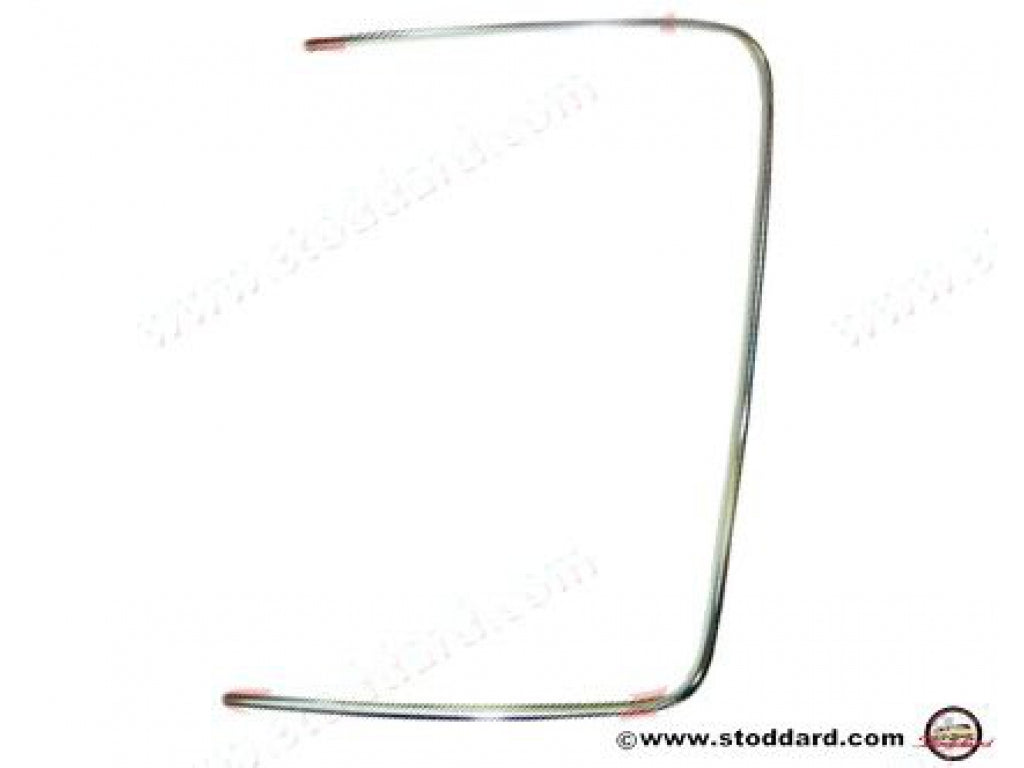 Rear Window Trim, Right, Bright Aluminum