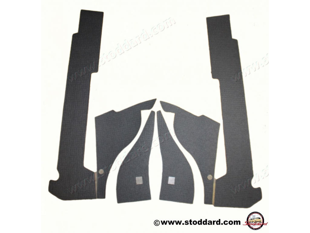 Interior Sound Insulation Kit for Gunwales and Inner Rear Fender.
