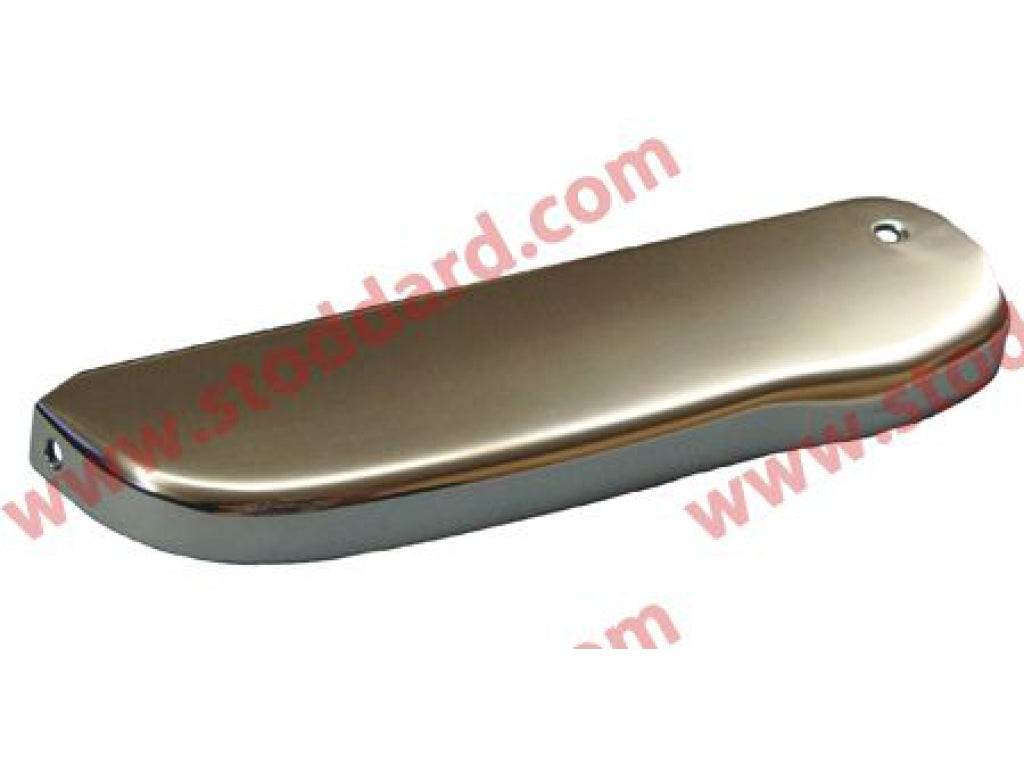 Rocker Moulding End Cap, Bright Aluminum Right Front / Left Rear