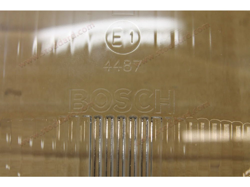 Headlight Lens, Bosch, for Euro 356C, 911 and 912 up to 1967 Replaces 90163111100