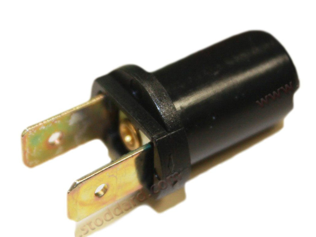 Instrument Gauge Bulb Holder insulated Double Spade Connection for BA9S bulb.