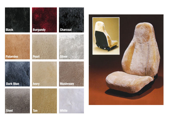 Comfy Sheepskin seat covers 968