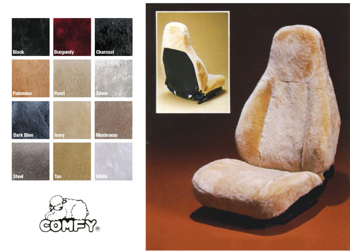 Comfy Custom-Fit Sheepskin Seat Covers
