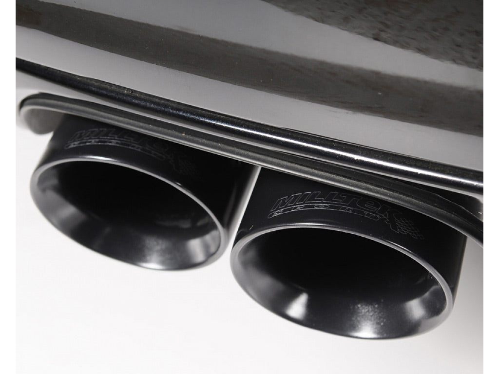 Milltek Catback Cup System with Gloss Black Tips
