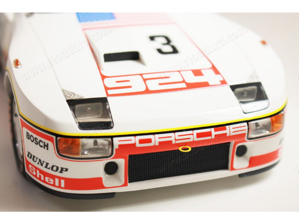 Porsche 924 GT 1980 LeMans 1:18 Scale Model no longer available