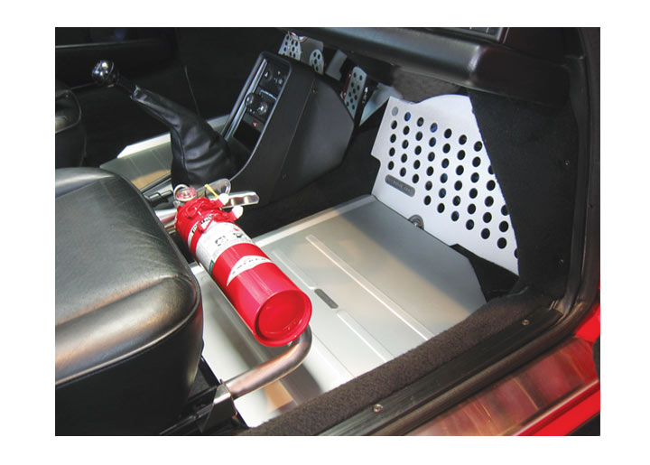 Rennline Aluminum Passenger's Side Track Mat