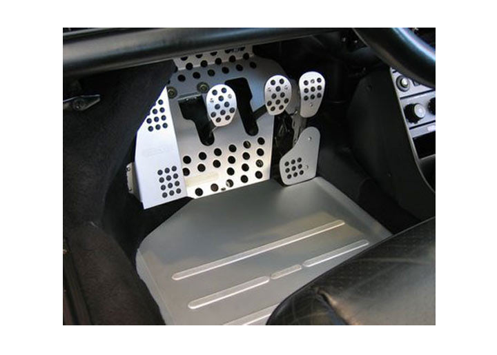 Rennline Track Mat, Drivers Side, Silver