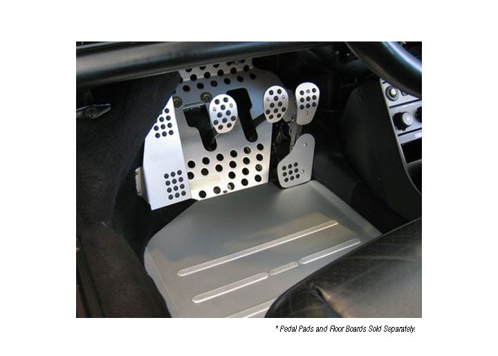 Rennline Track Mat, Drivers Side, Silver