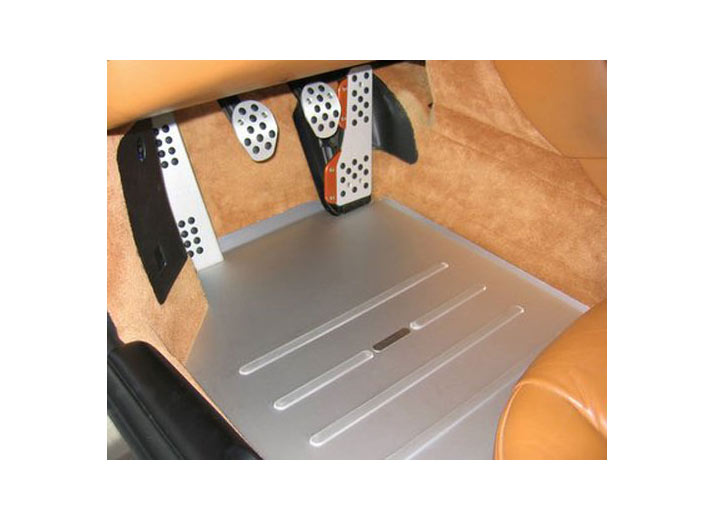 Rennline Drivers Side Track Mat boxster, Silver