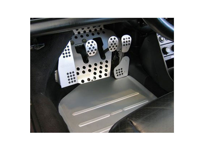 Rennline Drivers Side Track Mat boxster/cayman, 997, Silver