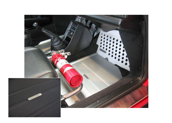 Rennline Track Mat, Passengers Side, Black