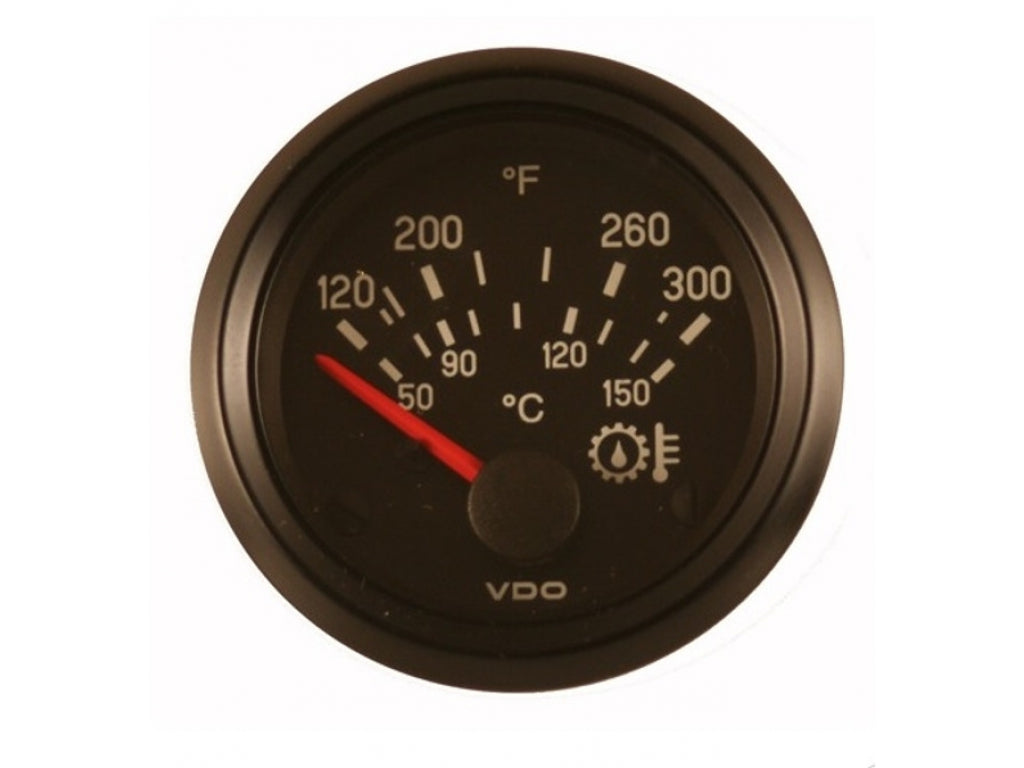 VDO Cockpit International 300F/150C Gear Temperature Gauge 12V