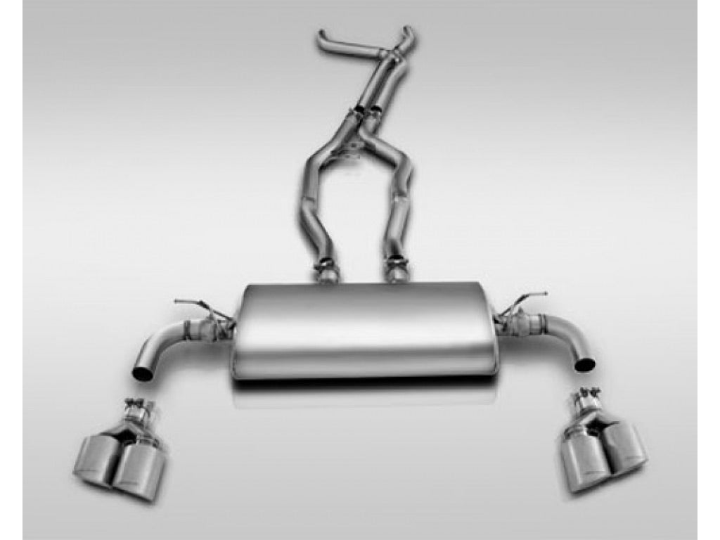 Vorsteiner Stainless Steel Sport Catback Exhaust w/Quad Tips
