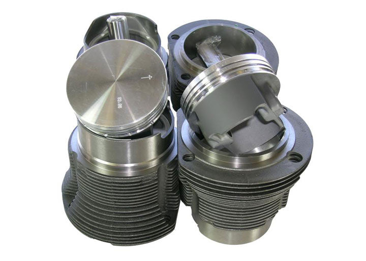 96 mm Big Bore flat top Piston Cylinder Kit, 914 2.0